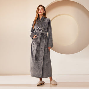 Flannel Bathrobe