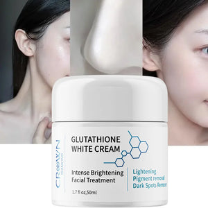 Acid Glutathione Face Cream Smoothing Antioxidant Reduce Dark Melanin Moisturizing