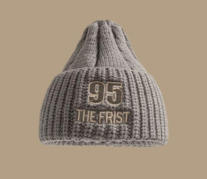 Style Kids Autumn Winter Knitted Grey Wool Hat