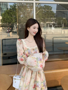 French Floral Princess Dress