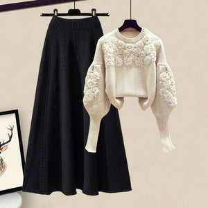 Tmall Trending Two-Piece Knitted Suit