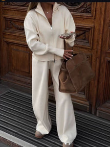 European/American 2-Piece Knit Set