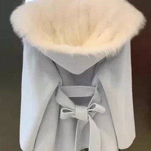 Chanel-style patchwork wool coat