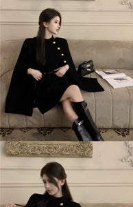 Korean-style wool coat