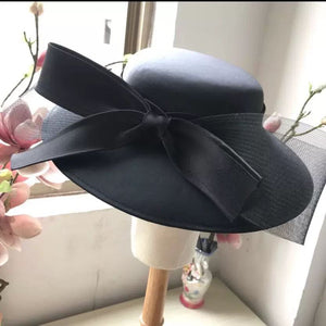 Retro Hepburn Style Hat