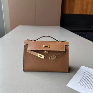 Palm Pattern Kelly Bag