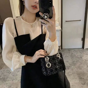 Princess Diana Mini Diamond Bag – Handheld & Crossbody Party Purse