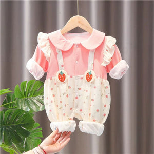 Spring/Fall Strawberry Jumpsuit