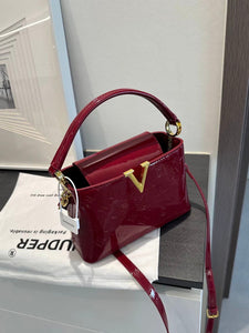 Princess Handbag – Elegant Red Shoulder & Messenger Bag