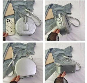 Embossed Round Bag