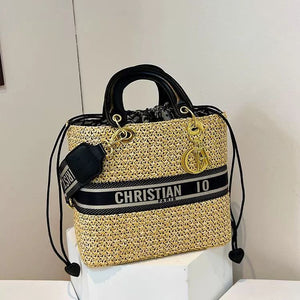 Style Beach Straw Bag