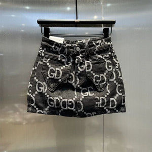 2025 Elegant Printed Skirt