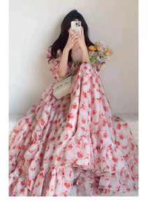 Tmall Airy 2025 Dress New Feminine Summer Mood Elegant Pink Skirt