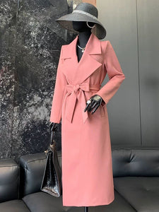 Tmall Pinnuo Fox Pink Lace Autumn Coat 2025 Korean Version