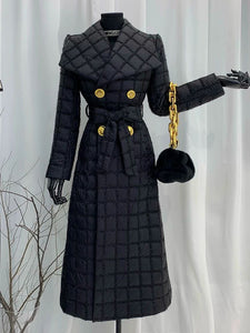 Tmall Pinnuo Fox Chanel Style Women’s Cotton Jacket Thick Padded Coat