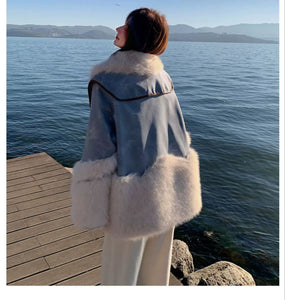Korean Style Fur Jacket