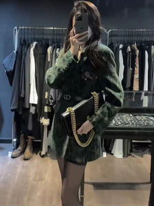 New French Light Luxury Slim Waist Suit for Women