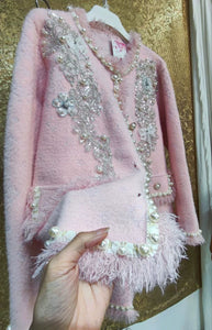 Luxury Oversized Sequin Beaded Shawl Coat