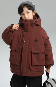 Boys Winter Jacket 3-in-1 Detachable Coat – New Thick Warm Outerwear