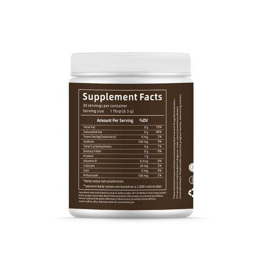 مسحوق قهوة الكيتو 